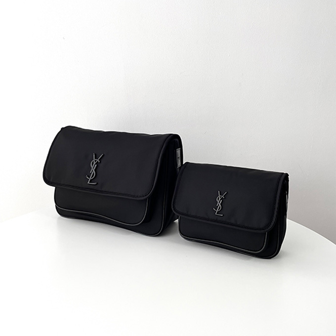 9a+ysl saint laurent niki econyl messenger bag